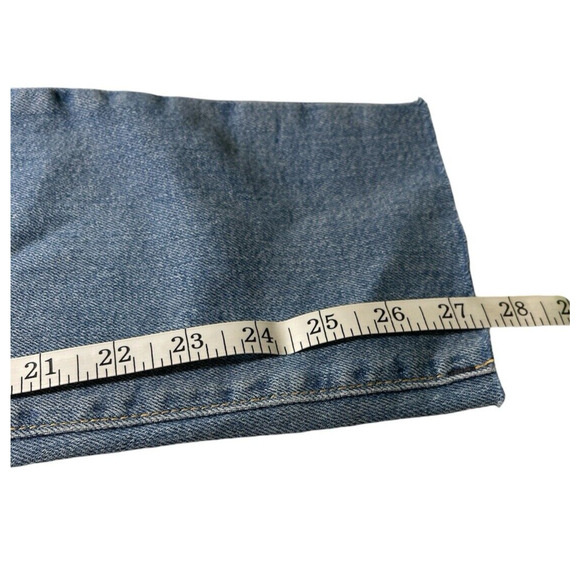 Old Navy Curvy O.G. Straight Ankle Jeans Size 4 High Rise Secret Smooth Pockets - Picture 9 of 10